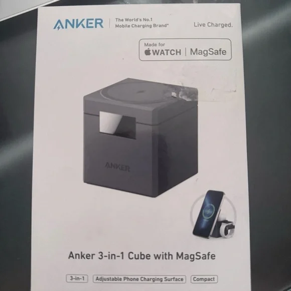 Anker Black Charging Cube with MagSafe
